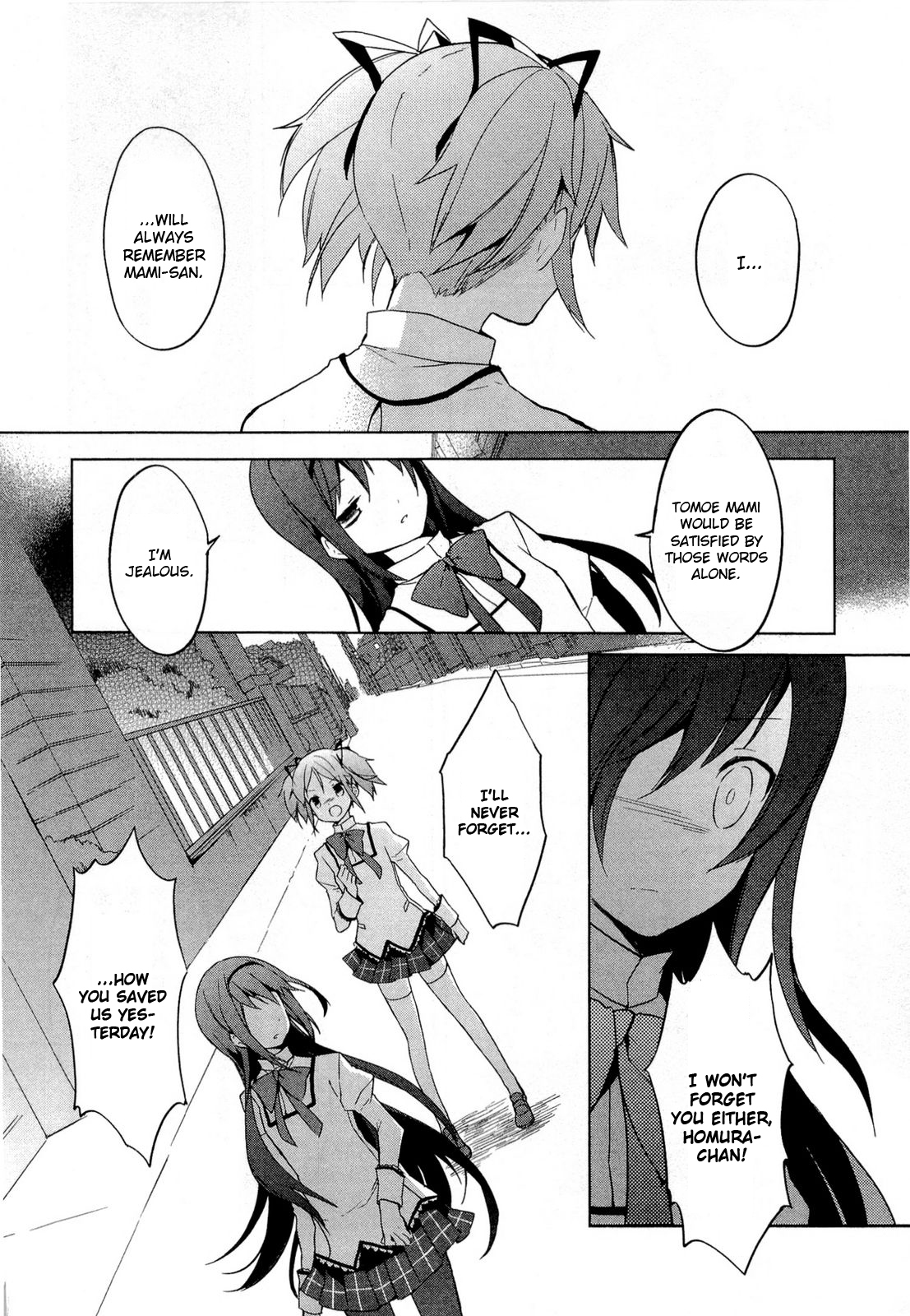 Mahou Shoujo Madoka★Magica Chapter 4 page 12 - Chapter 4: Both Miracles and Magic Exist