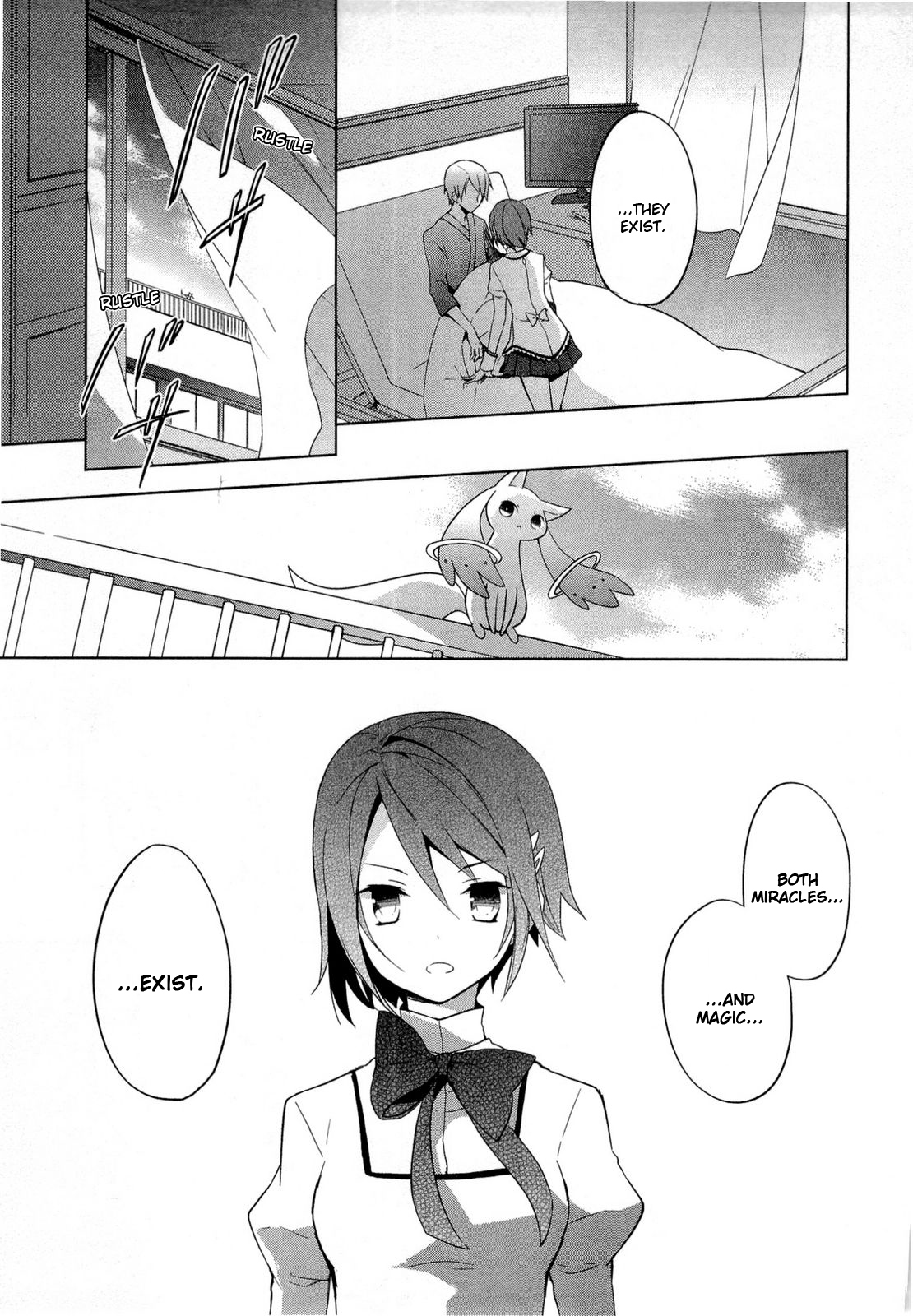 Mahou Shoujo Madoka★Magica Chapter 4 page 17 - Chapter 4: Both Miracles and Magic Exist