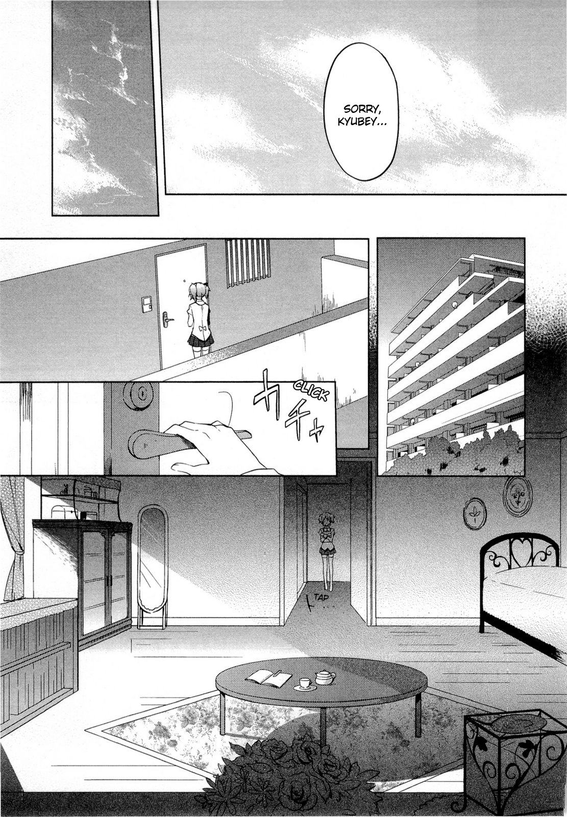 Mahou Shoujo Madoka★Magica Chapter 4 page 5 - Chapter 4: Both Miracles and Magic Exist