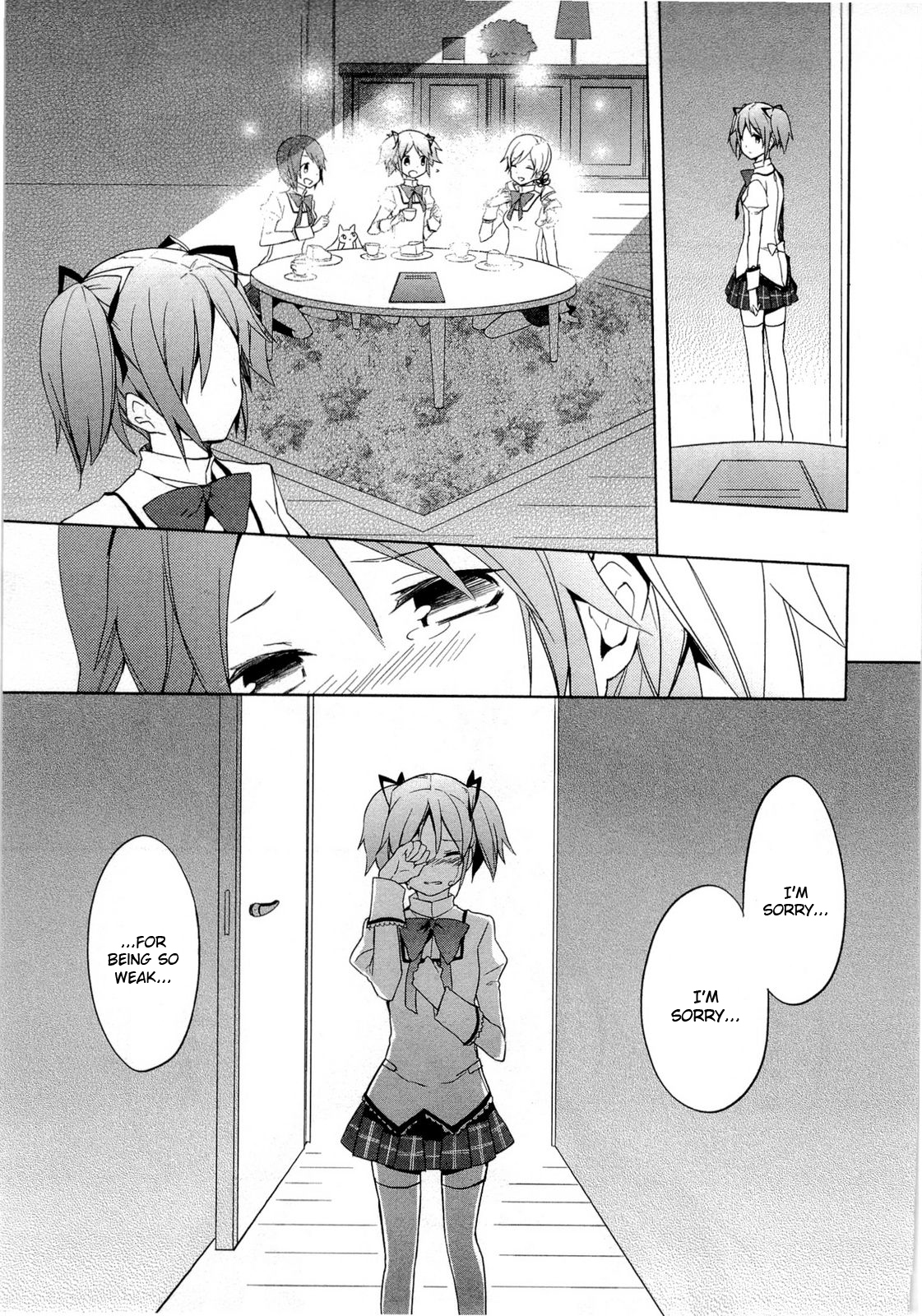 Mahou Shoujo Madoka★Magica Chapter 4 page 7 - Chapter 4: Both Miracles and Magic Exist