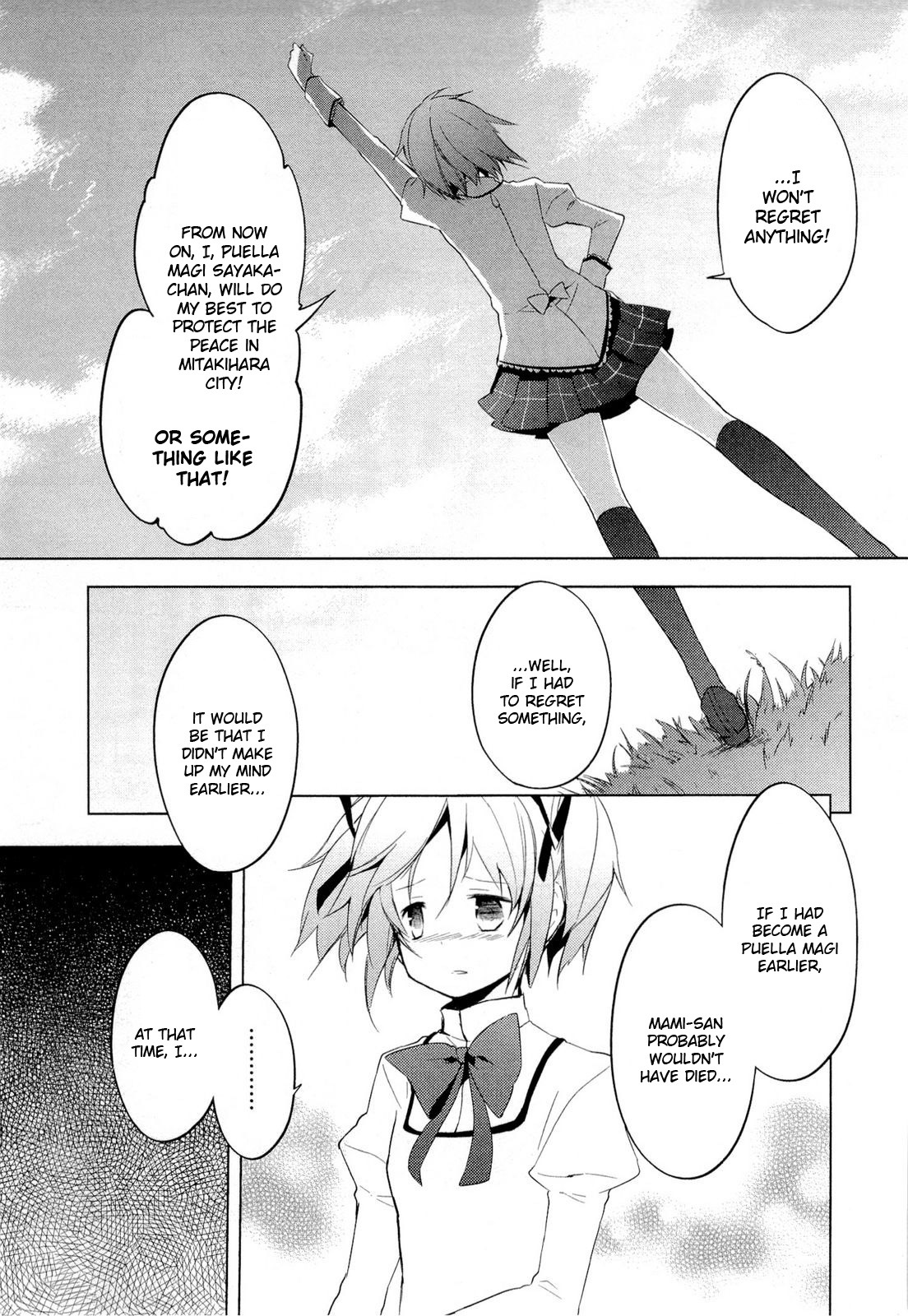 Mahou Shoujo Madoka★Magica Chapter 5 page 11 - Chapter 5: There's No Way I'd Regret This