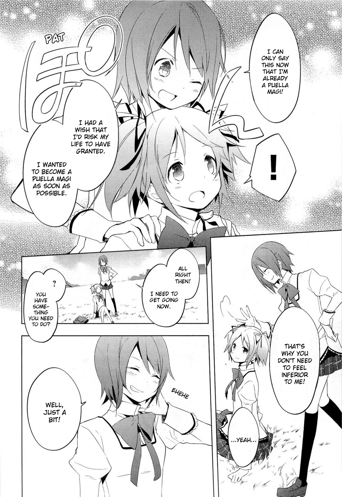 Mahou Shoujo Madoka★Magica Chapter 5 page 12 - Chapter 5: There's No Way I'd Regret This