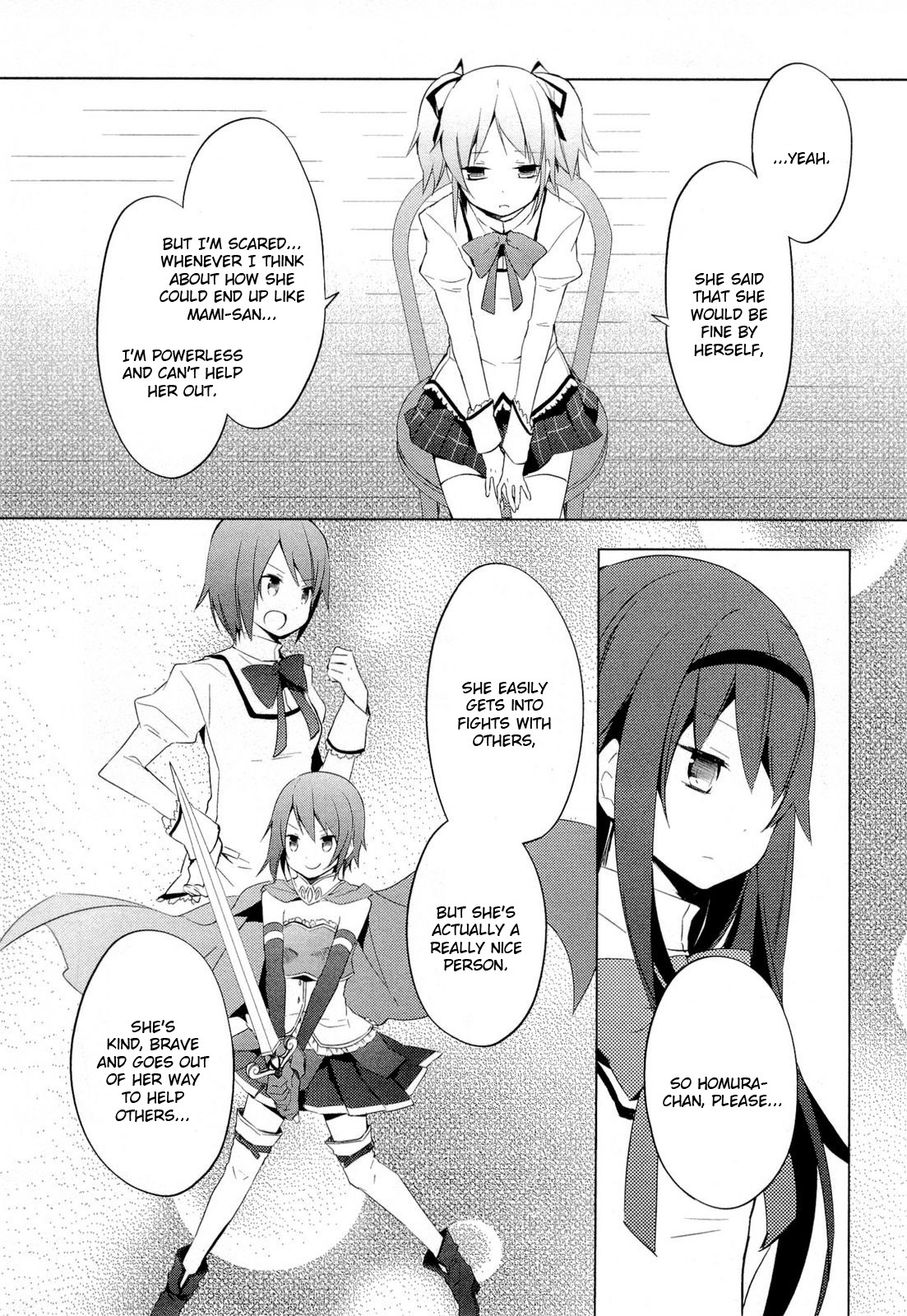Mahou Shoujo Madoka★Magica Chapter 5 page 21 - Chapter 5: There's No Way I'd Regret This