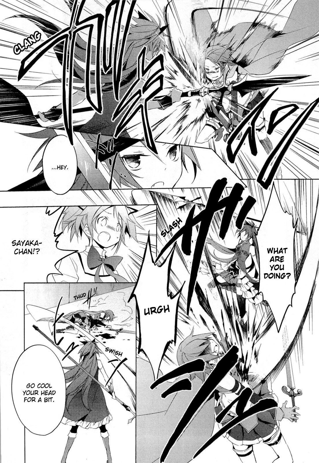 Mahou Shoujo Madoka★Magica Chapter 5 page 34 - Chapter 5: There's No Way I'd Regret This