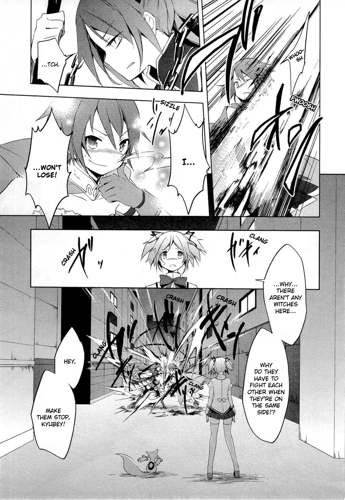 Mahou Shoujo Madoka★Magica Chapter 5 page 37 - Chapter 5: There's No Way I'd Regret This