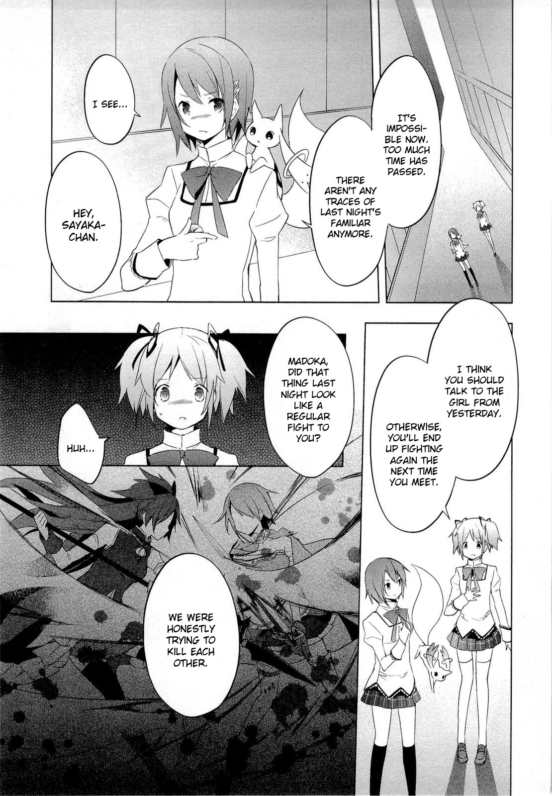Mahou Shoujo Madoka★Magica Chapter 6 page 13 - Chapter 6: This is Definitely Wrong
