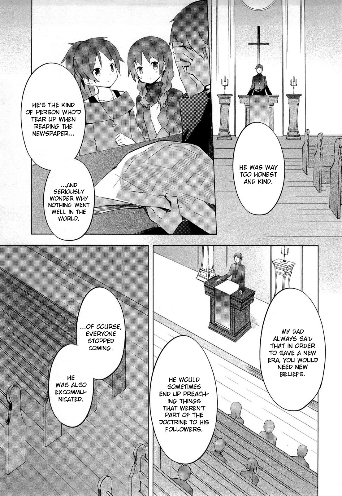 Mahou Shoujo Madoka★Magica Chapter 7 page 11 - Chapter 7: Can You Face Your True Feelings?