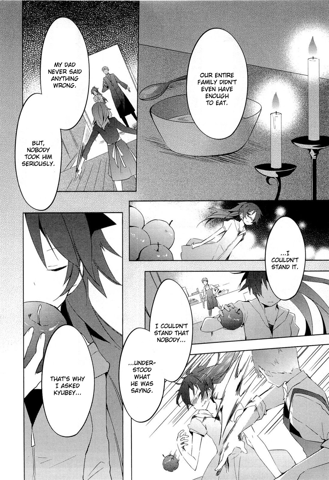 Mahou Shoujo Madoka★Magica Chapter 7 page 12 - Chapter 7: Can You Face Your True Feelings?