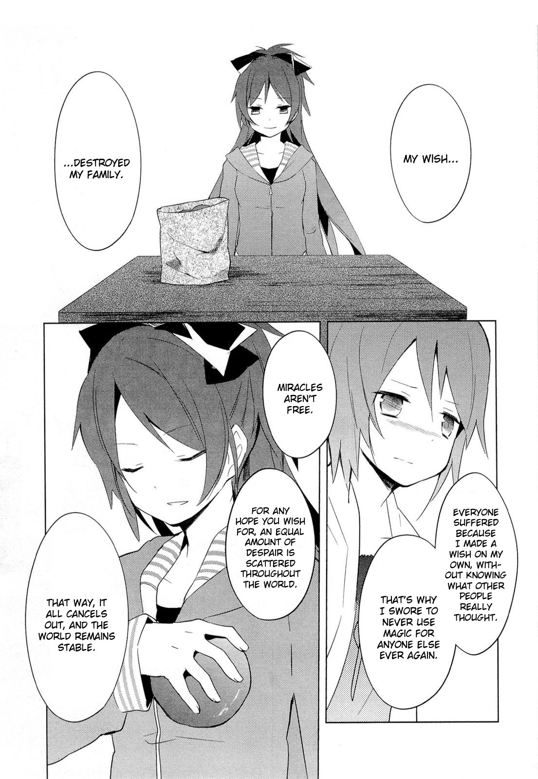 Mahou Shoujo Madoka★Magica Chapter 7 page 15 - Chapter 7: Can You Face Your True Feelings?