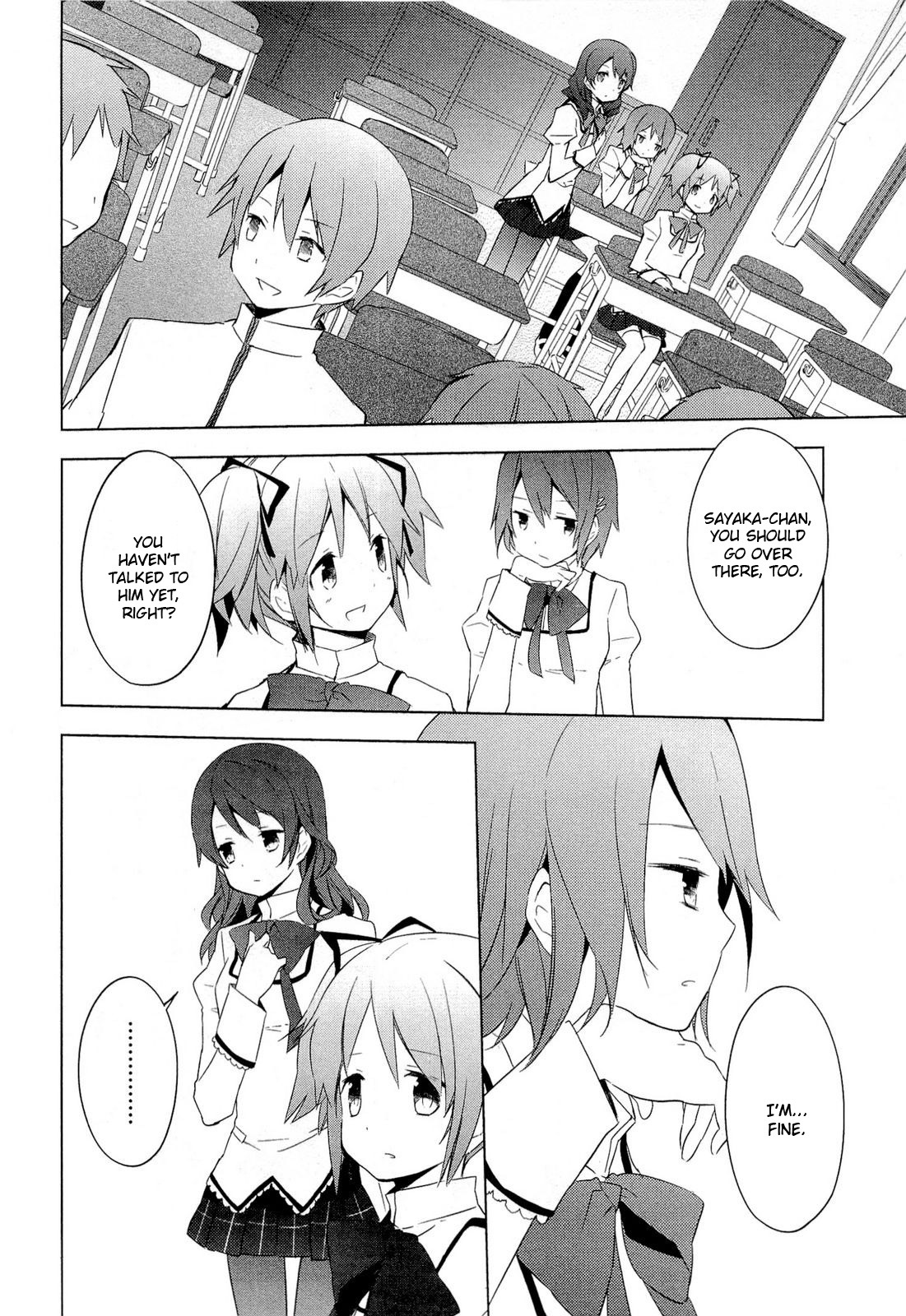 Mahou Shoujo Madoka★Magica Chapter 7 page 20 - Chapter 7: Can You Face Your True Feelings?