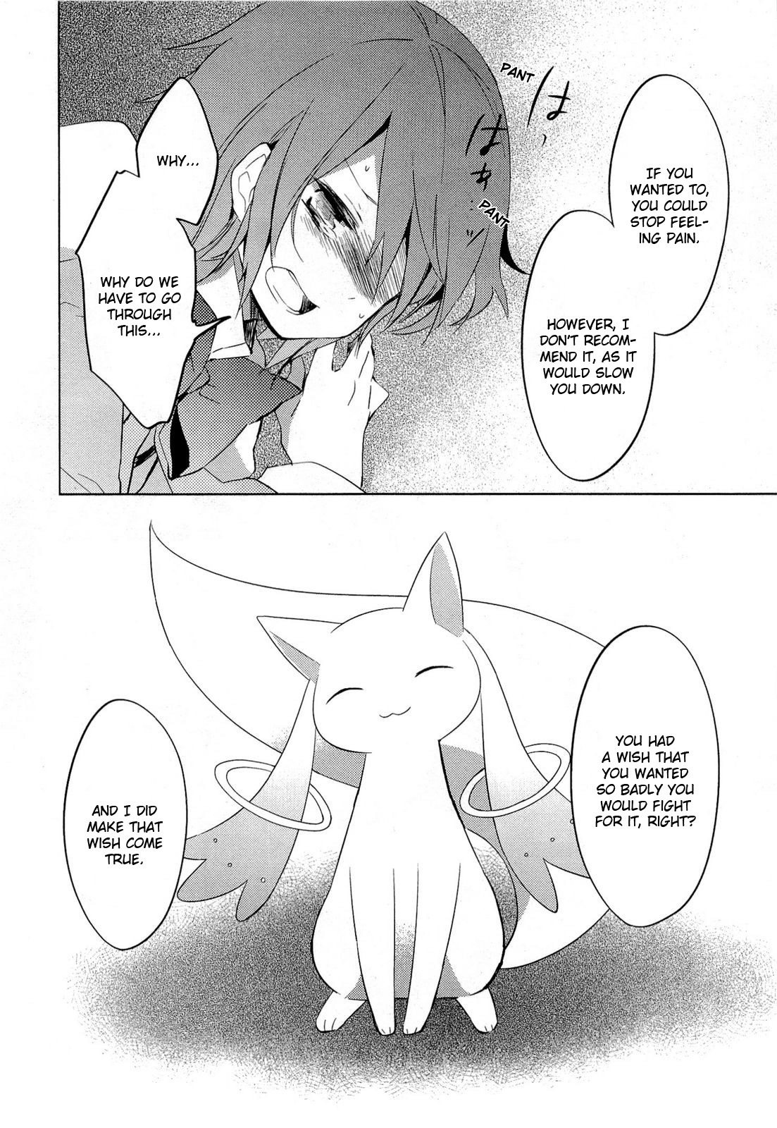 Mahou Shoujo Madoka★Magica Chapter 7 page 4 - Chapter 7: Can You Face Your True Feelings?