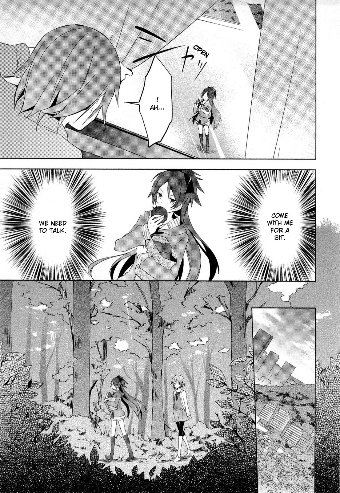 Mahou Shoujo Madoka★Magica Chapter 7 page 7 - Chapter 7: Can You Face Your True Feelings?