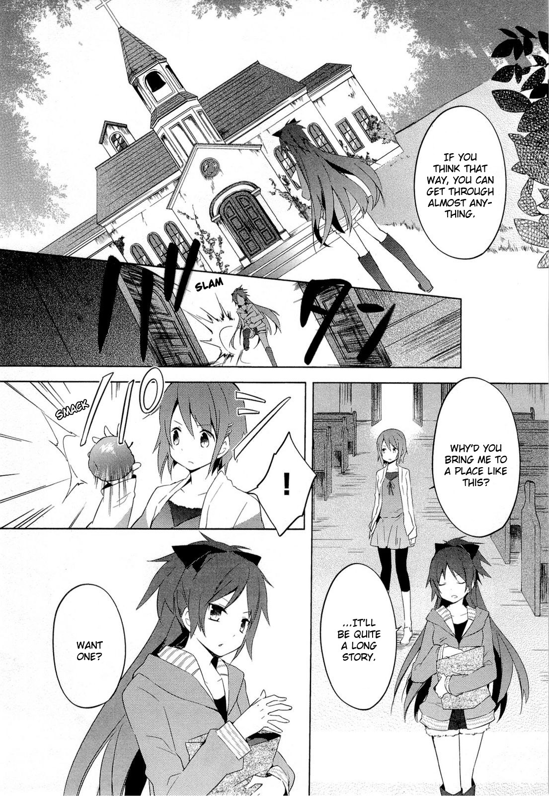 Mahou Shoujo Madoka★Magica Chapter 7 page 9 - Chapter 7: Can You Face Your True Feelings?