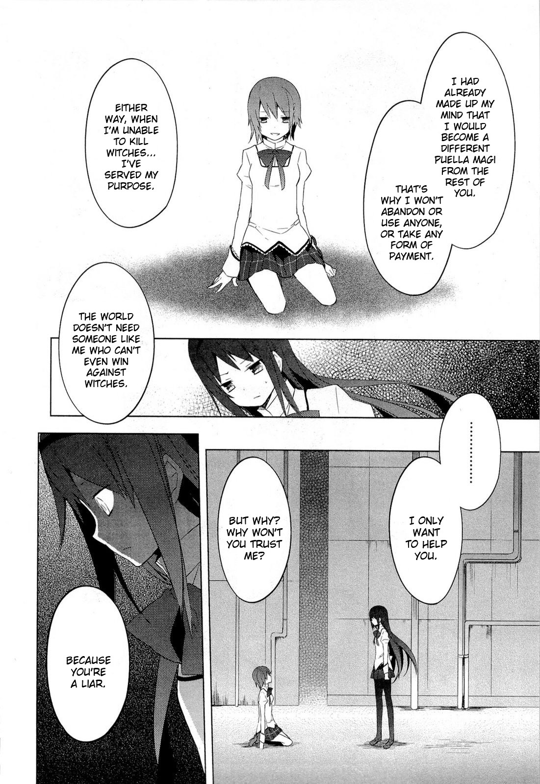 Mahou Shoujo Madoka★Magica Chapter 8 page 14 - Chapter 8: I Really am an Idiot