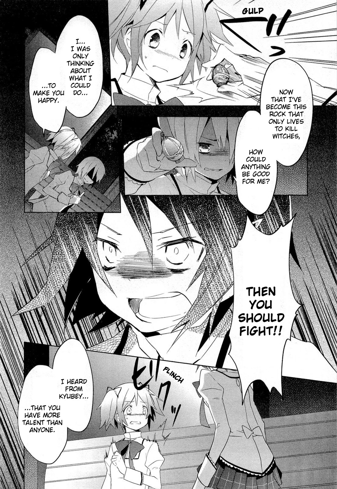 Mahou Shoujo Madoka★Magica Chapter 8 page 4 - Chapter 8: I Really am an Idiot