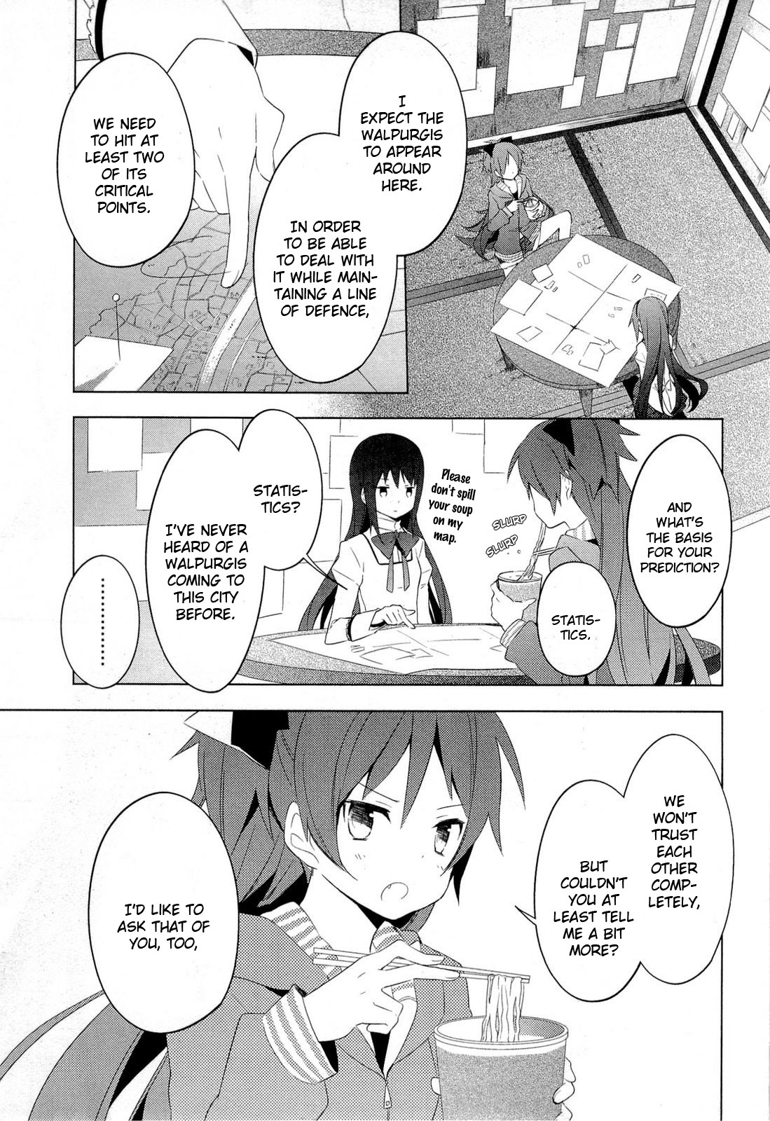 Mahou Shoujo Madoka★Magica Chapter 8 page 7 - Chapter 8: I Really am an Idiot