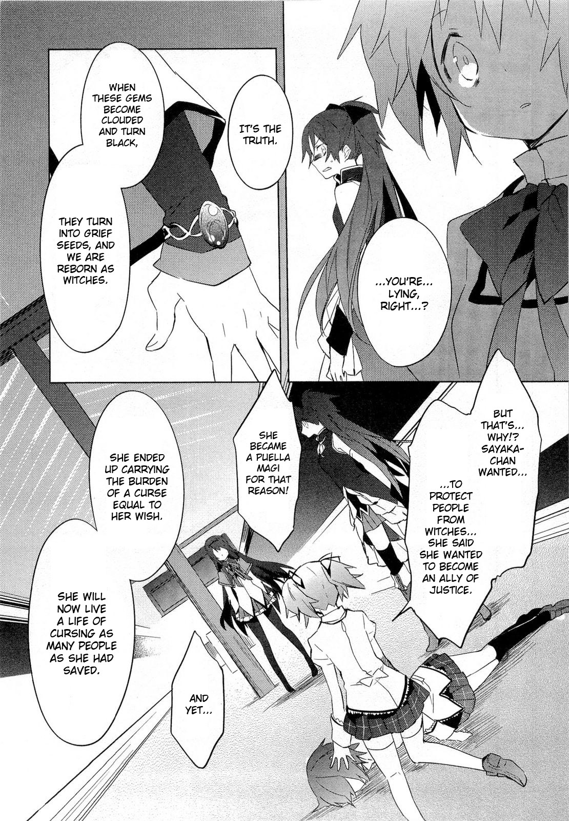 Mahou Shoujo Madoka★Magica Chapter 9 page 12 - Chapter 9: I Would Never Forgive Them