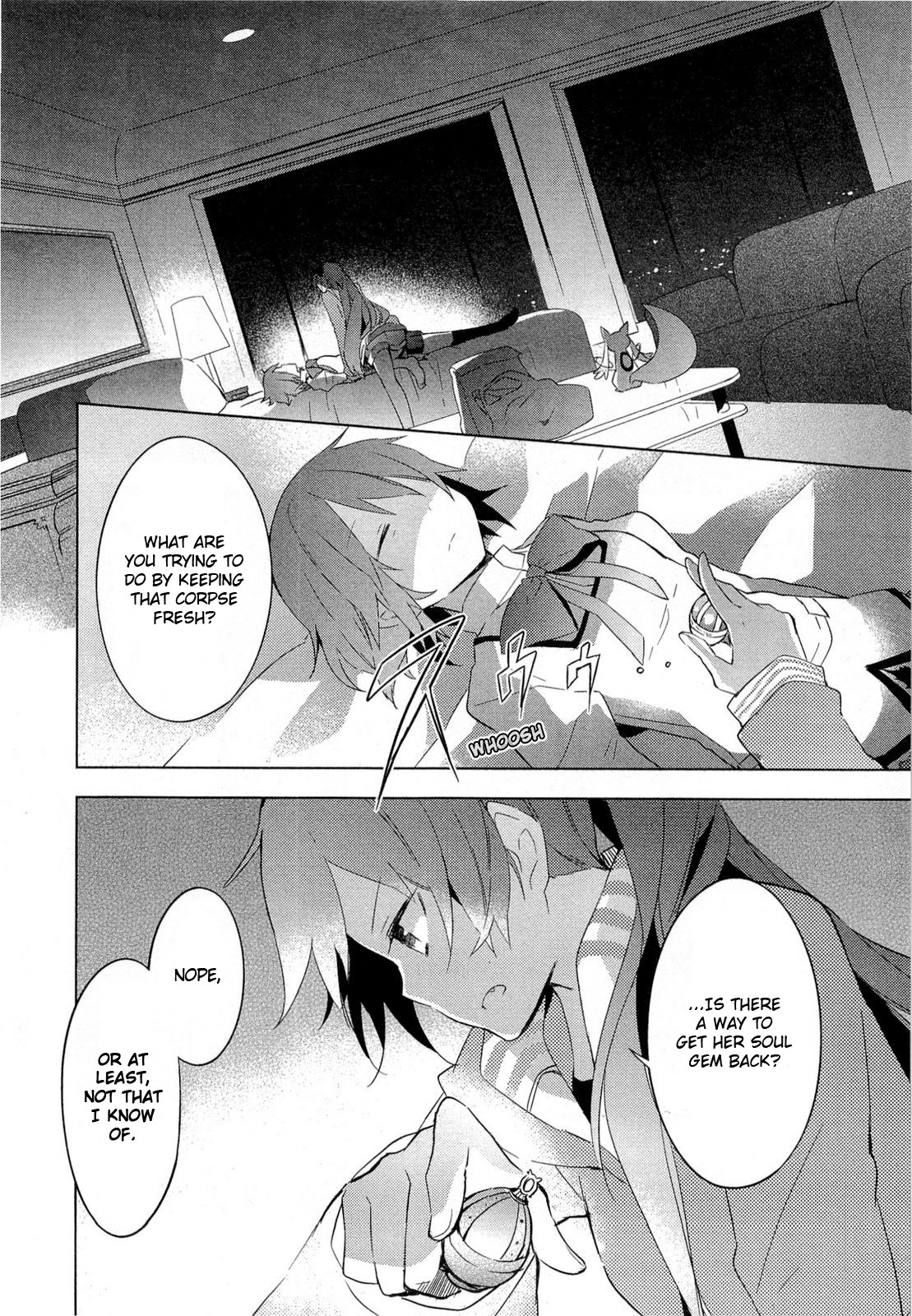 Mahou Shoujo Madoka★Magica Chapter 9 page 22 - Chapter 9: I Would Never Forgive Them