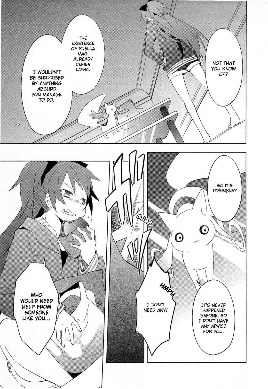 Mahou Shoujo Madoka★Magica Chapter 9 page 23 - Chapter 9: I Would Never Forgive Them