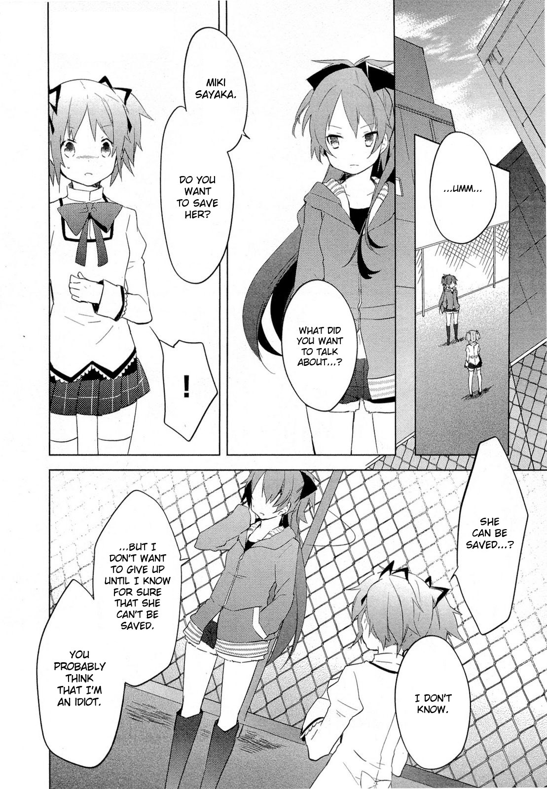 Mahou Shoujo Madoka★Magica Chapter 9 page 24 - Chapter 9: I Would Never Forgive Them