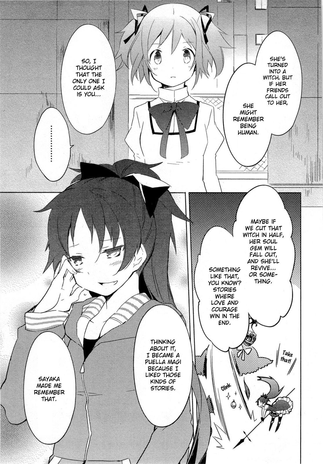 Mahou Shoujo Madoka★Magica Chapter 9 page 25 - Chapter 9: I Would Never Forgive Them