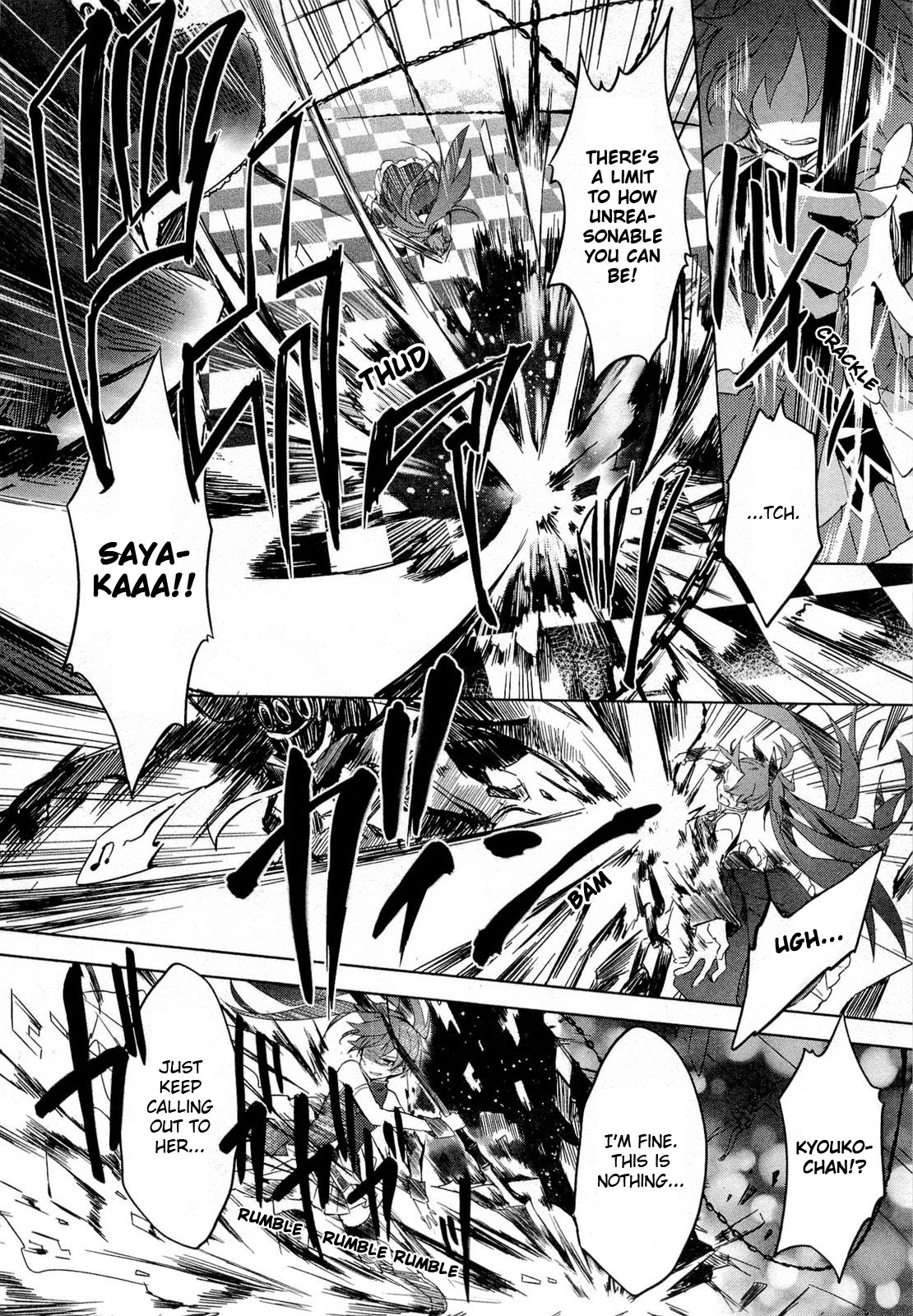 Mahou Shoujo Madoka★Magica Chapter 9 page 32 - Chapter 9: I Would Never Forgive Them