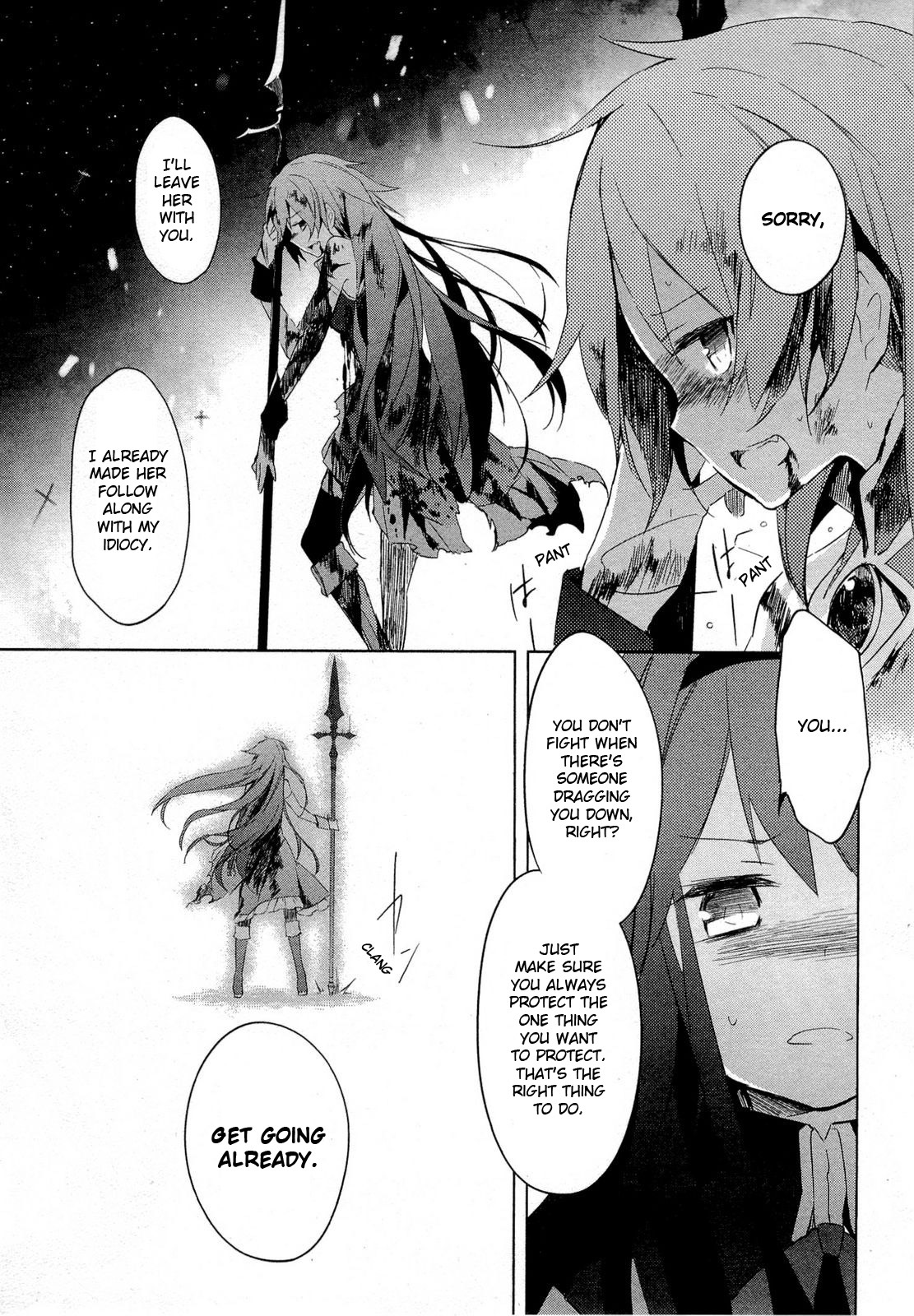 Mahou Shoujo Madoka★Magica Chapter 9 page 37 - Chapter 9: I Would Never Forgive Them