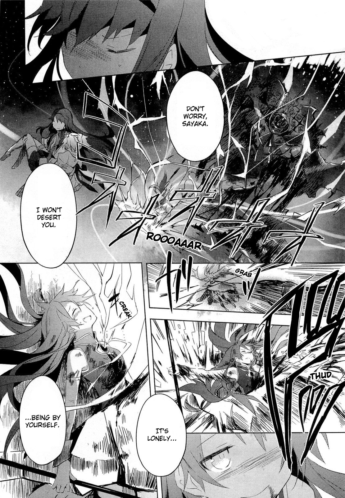 Mahou Shoujo Madoka★Magica Chapter 9 page 38 - Chapter 9: I Would Never Forgive Them