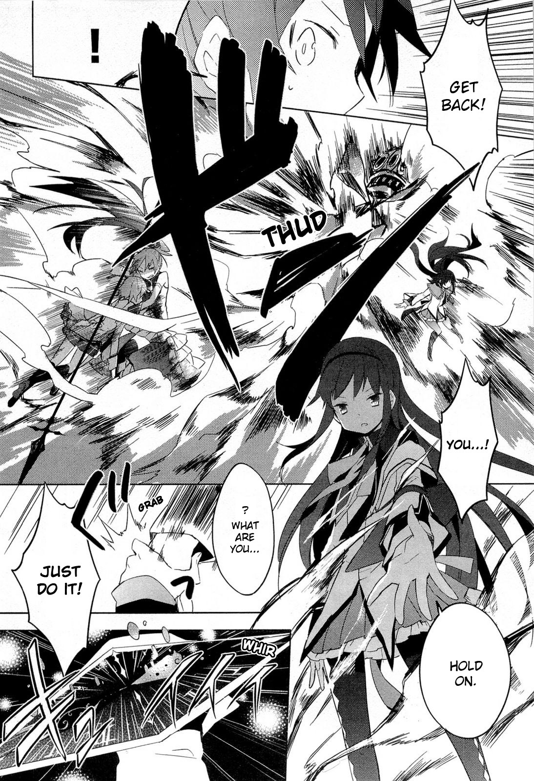 Mahou Shoujo Madoka★Magica Chapter 9 page 8 - Chapter 9: I Would Never Forgive Them