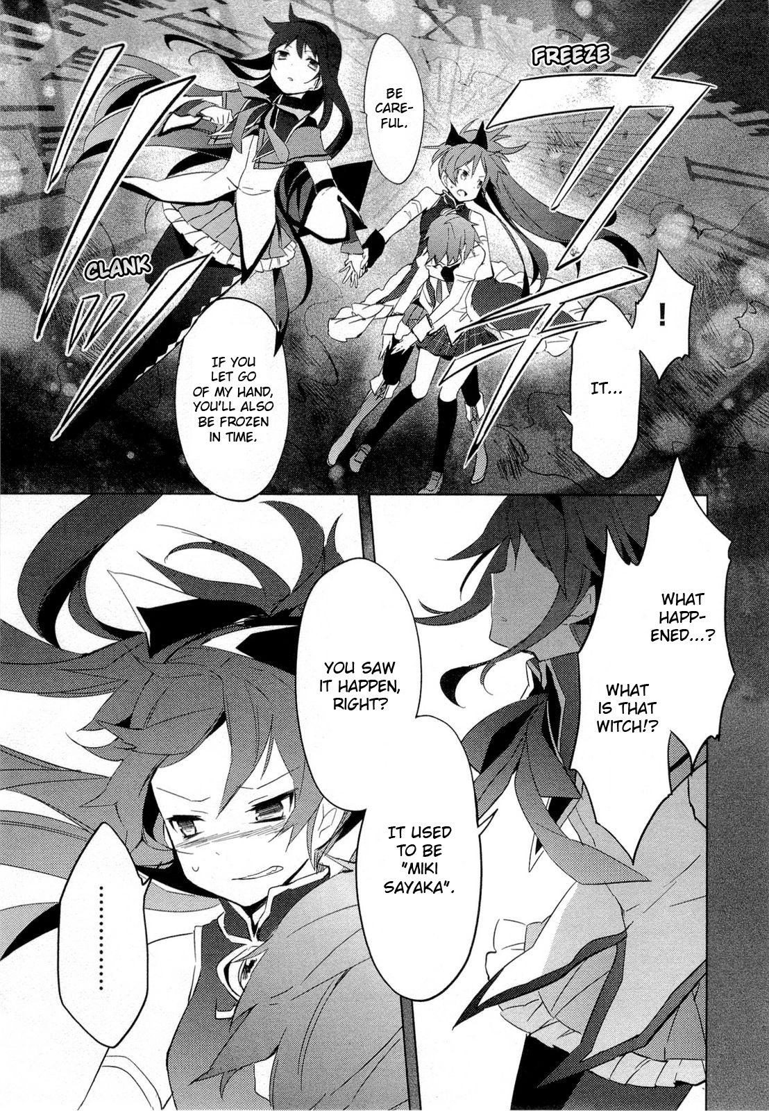 Mahou Shoujo Madoka★Magica Chapter 9 page 9 - Chapter 9: I Would Never Forgive Them