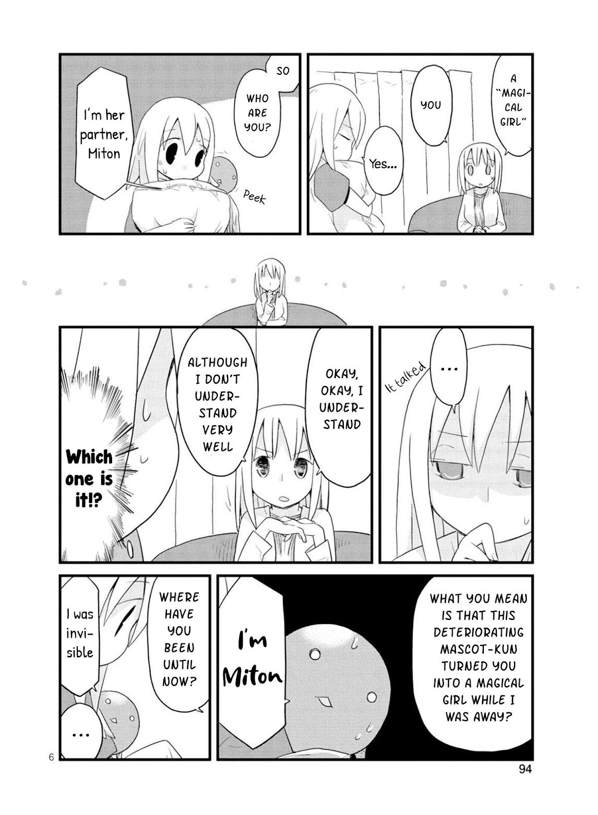 Mahou Shoujo Nante Mou Ii Desu Kara. Chapter 14 page 6 - Chapter 14