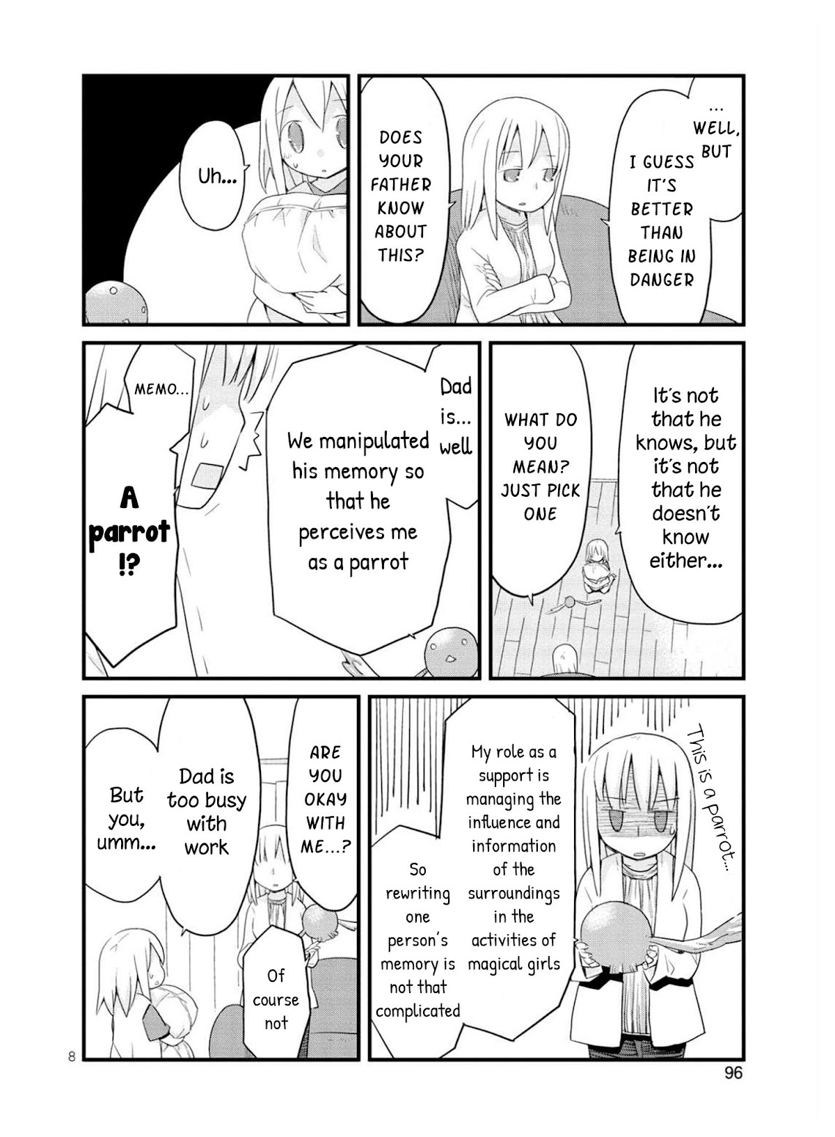 Mahou Shoujo Nante Mou Ii Desu Kara. Chapter 14 page 8 - Chapter 14
