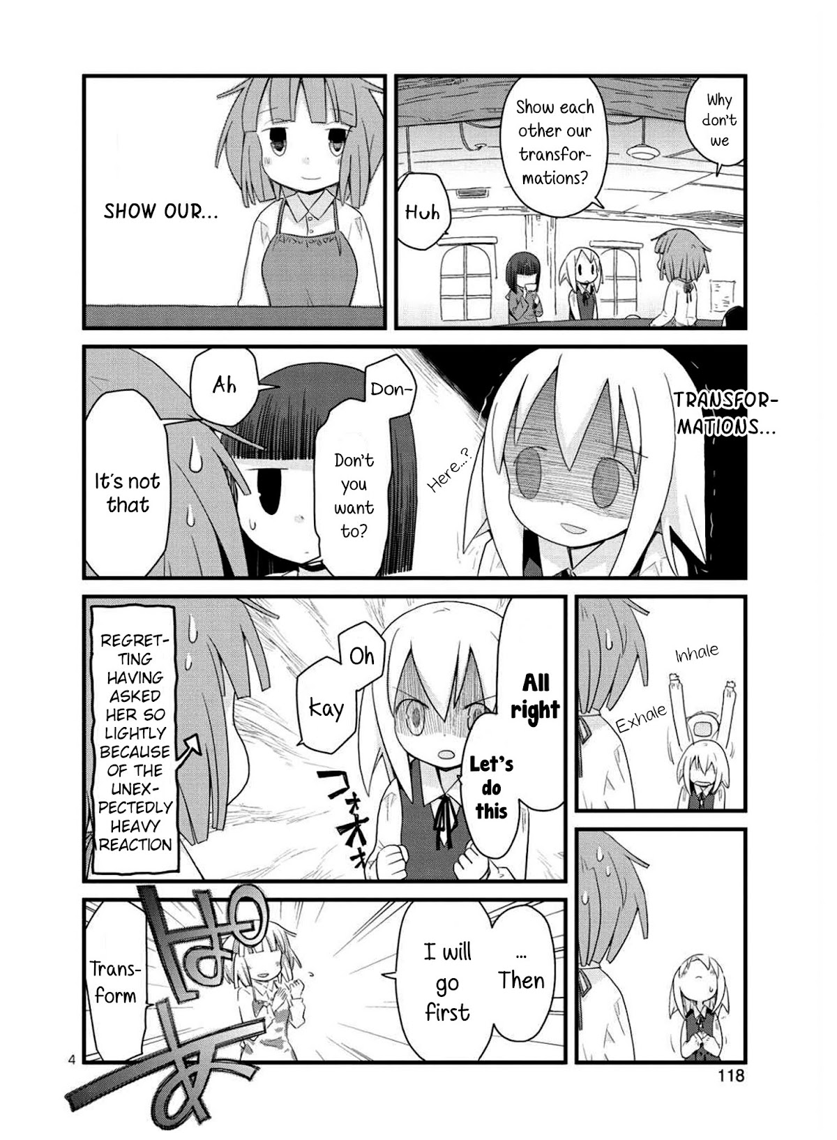 Mahou Shoujo Nante Mou Ii Desu Kara. Chapter 17 page 4 - Chapter 17