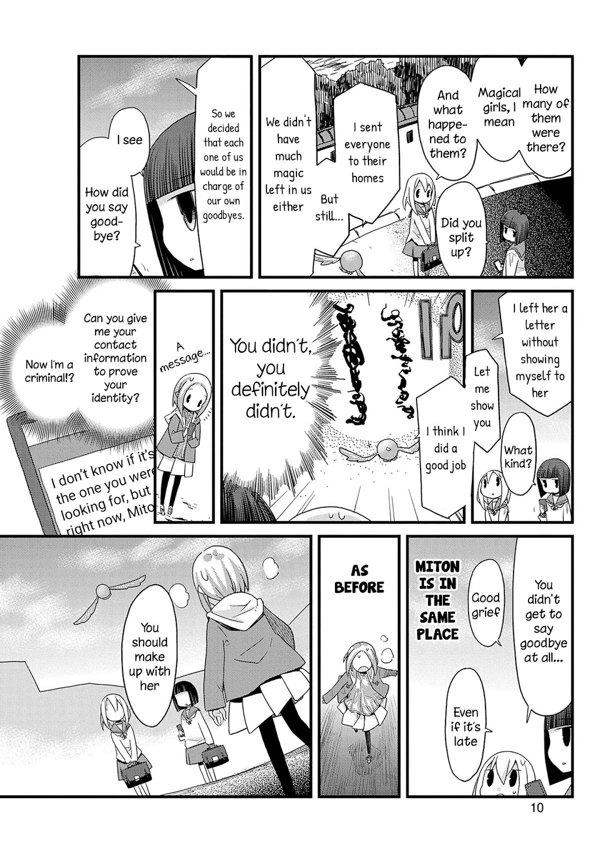 Mahou Shoujo Nante Mou Ii Desu Kara. Chapter 20 page 11 - Chapter 20