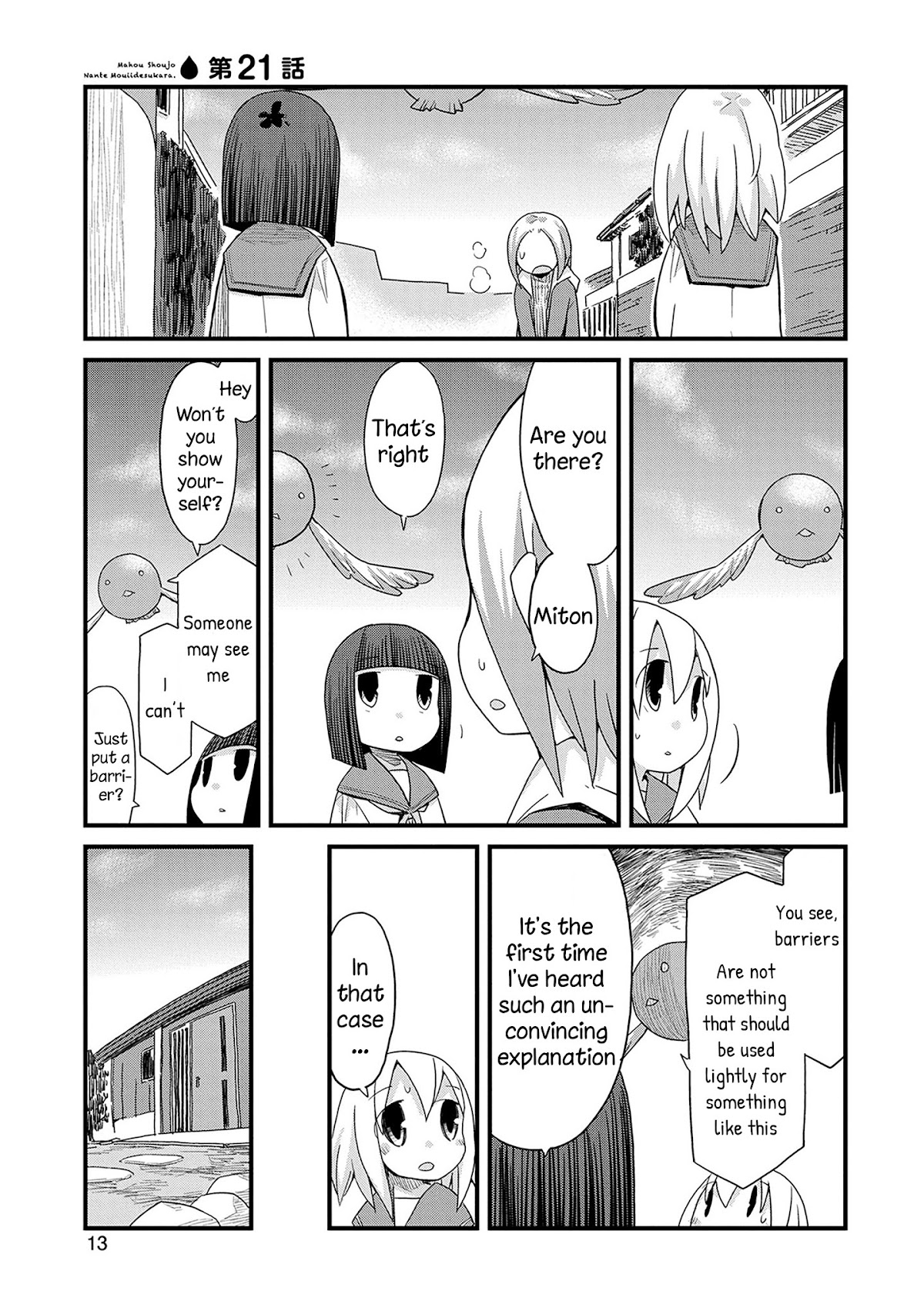 Mahou Shoujo Nante Mou Ii Desu Kara. Chapter 21 page 1 - Chapter 21