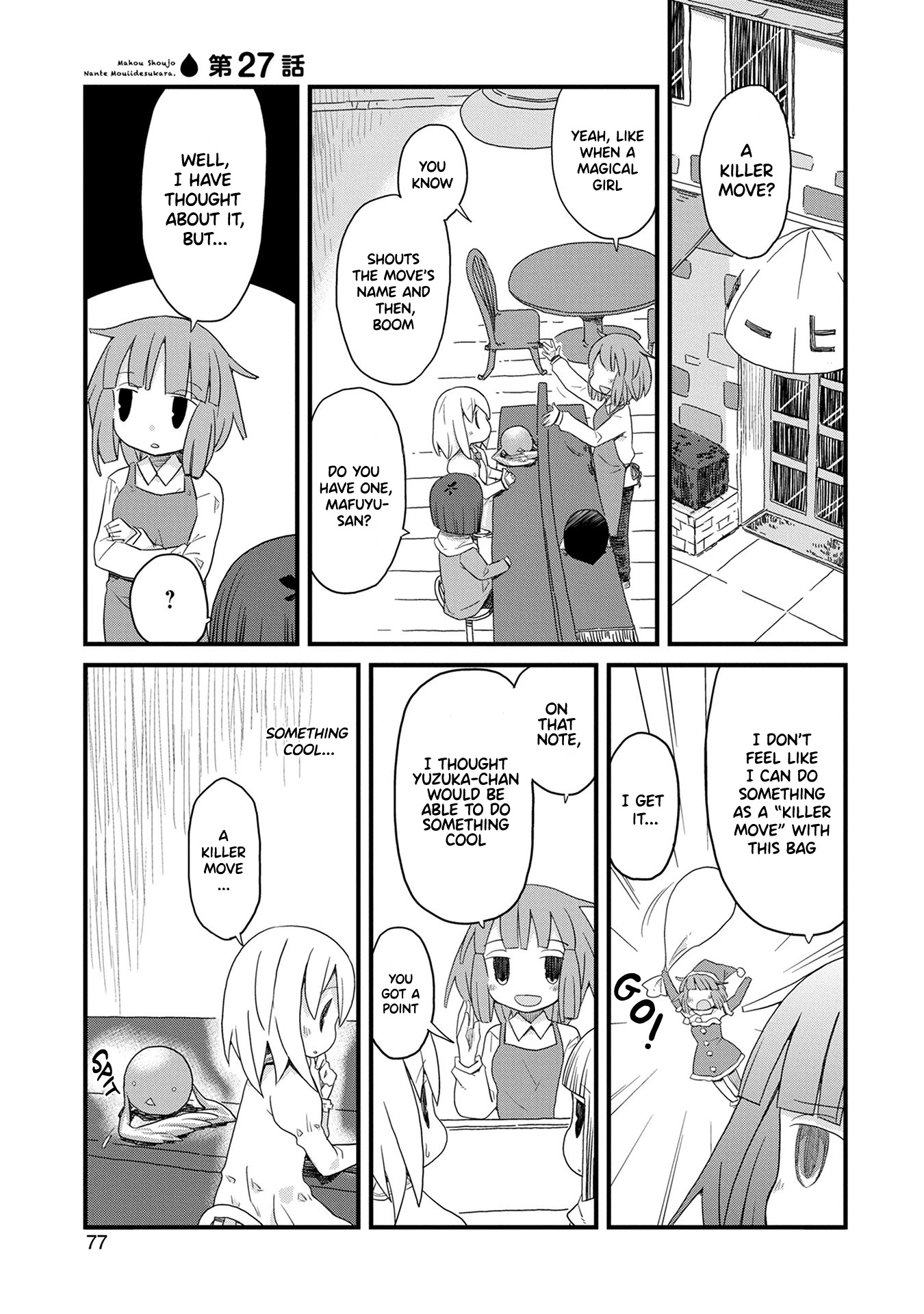 Mahou Shoujo Nante Mou Ii Desu Kara. Chapter 27 page 1 - Chapter 27