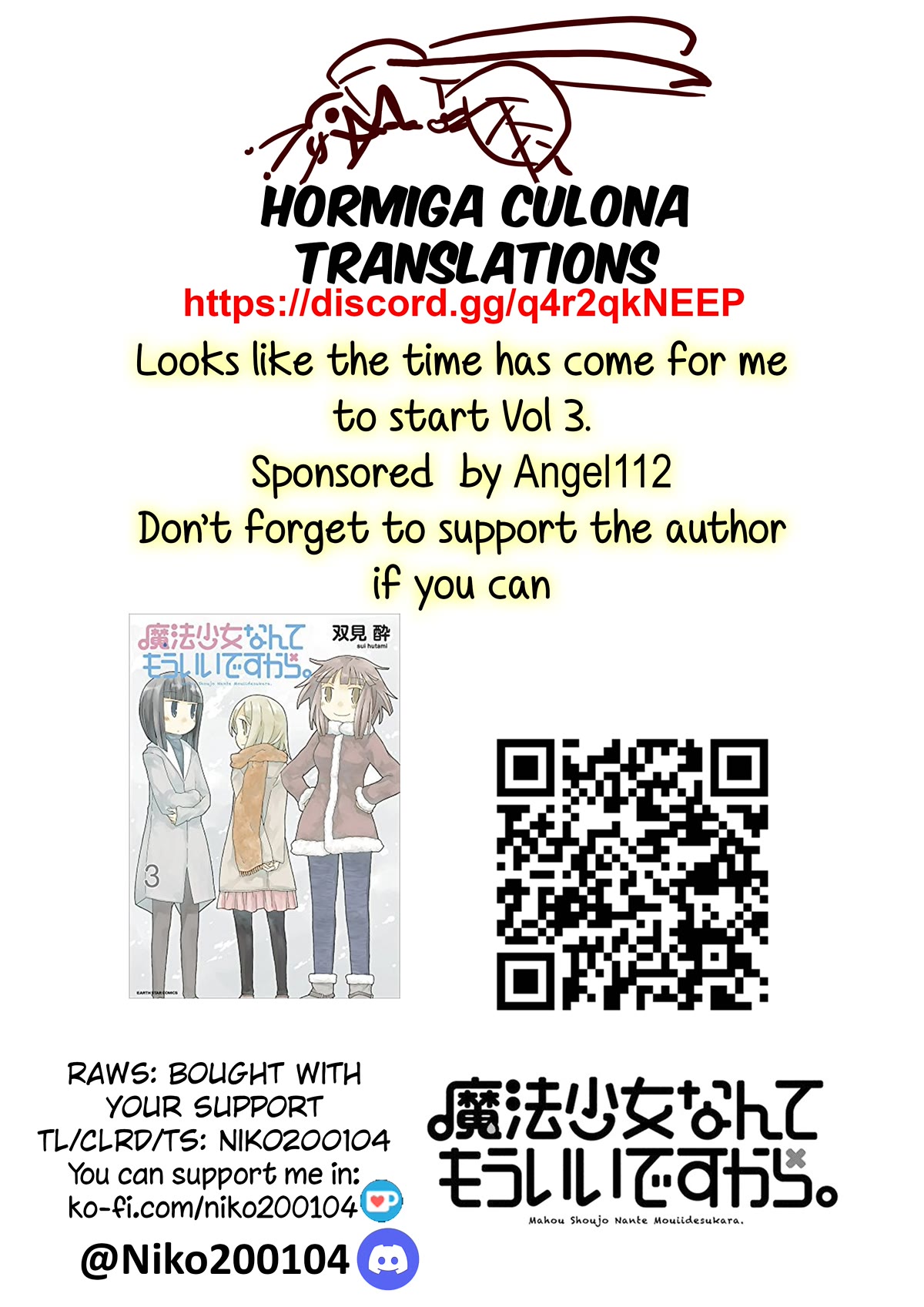 Mahou Shoujo Nante Mou Ii Desu Kara. Chapter 32 page 13 - Chapter 32