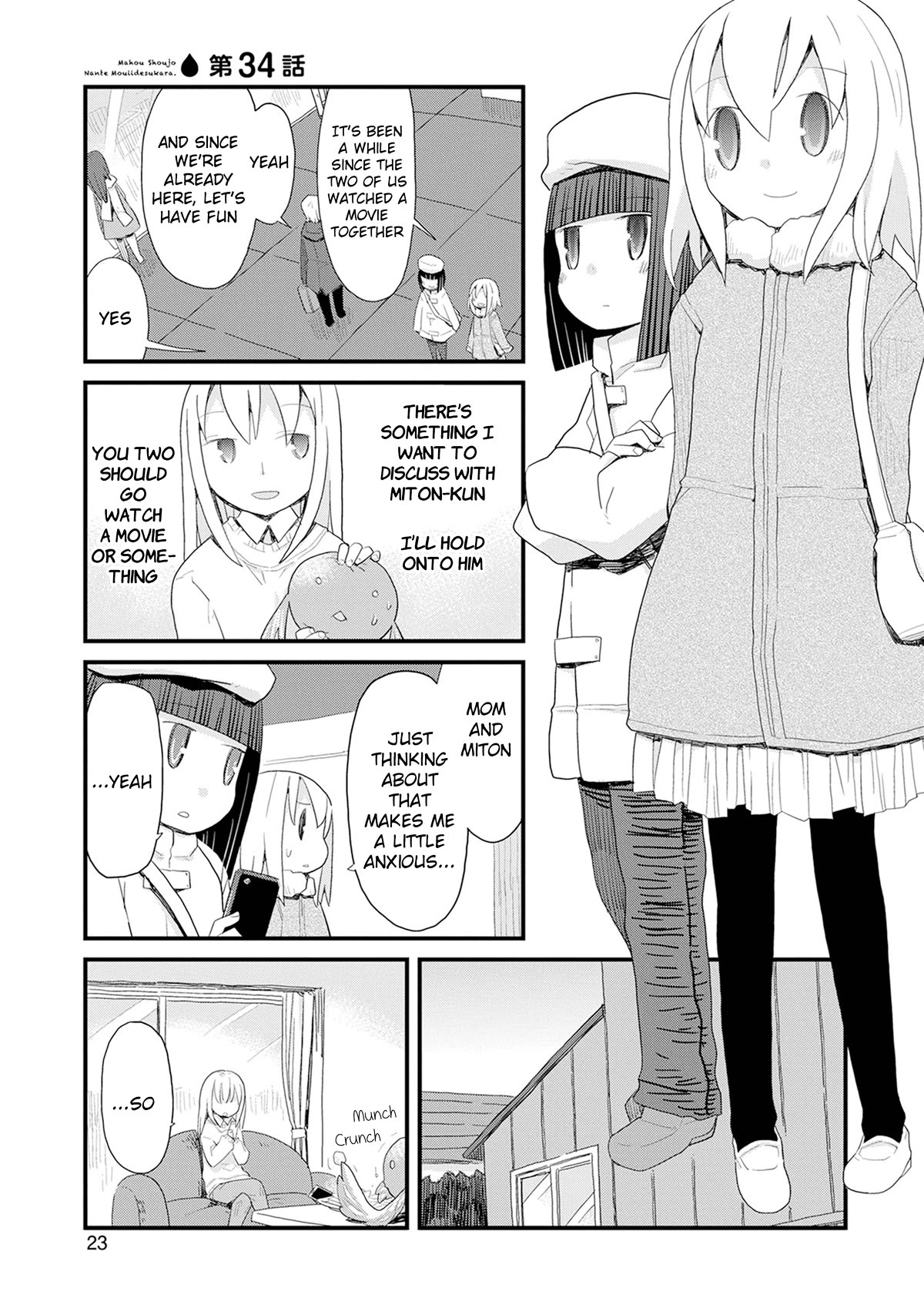Mahou Shoujo Nante Mou Ii Desu Kara. Chapter 34 page 1 - Chapter 34