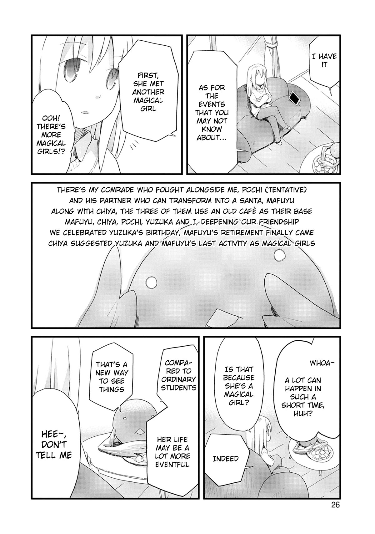 Mahou Shoujo Nante Mou Ii Desu Kara. Chapter 34 page 4 - Chapter 34