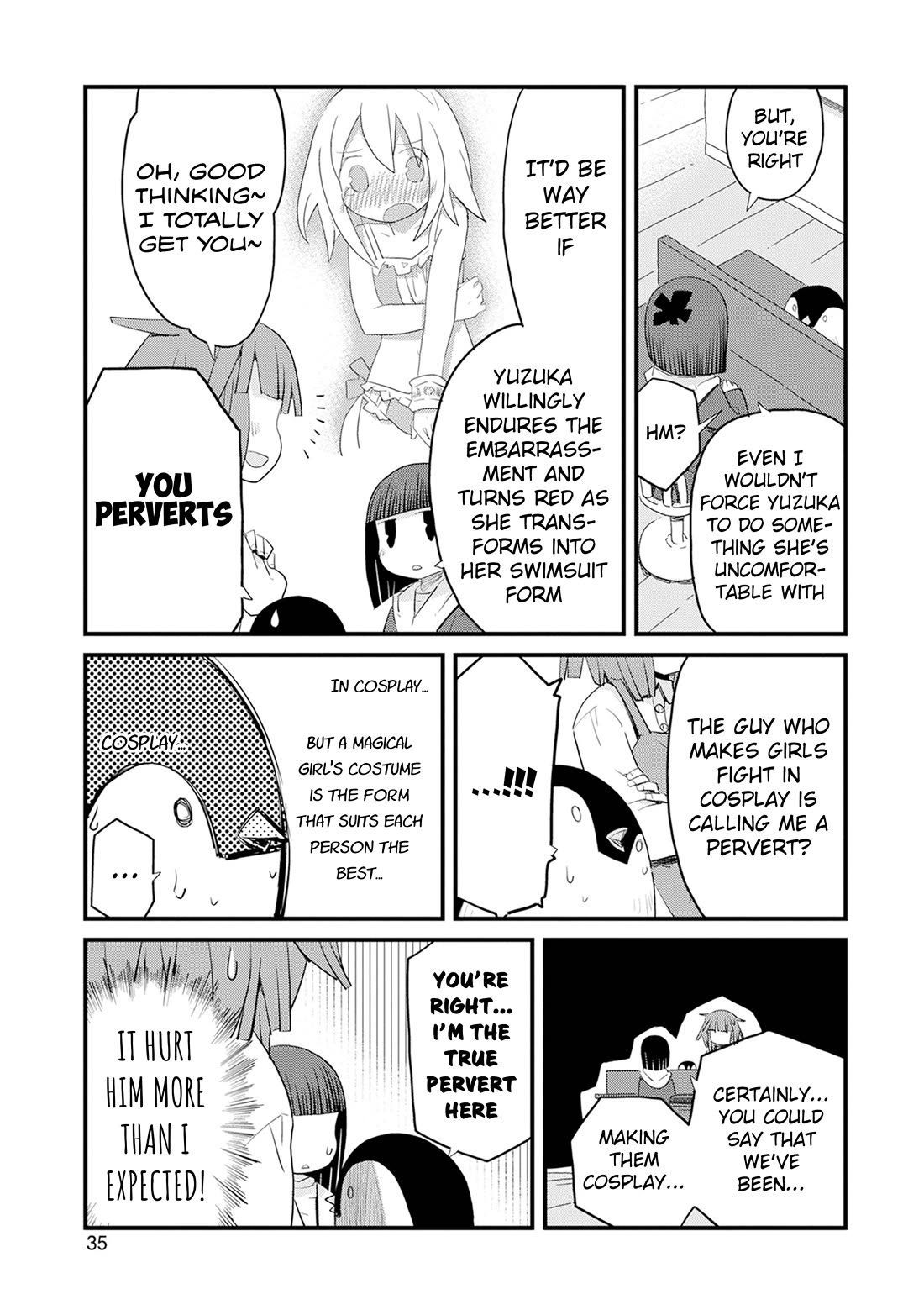 Mahou Shoujo Nante Mou Ii Desu Kara. Chapter 35 page 3 - Chapter 35