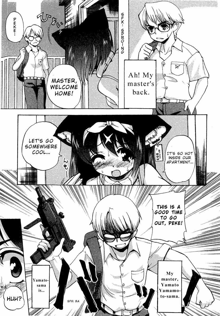 Mahou Shoujo Neko X Chapter 2 page 3 - Chapter 2: Guns and Magic