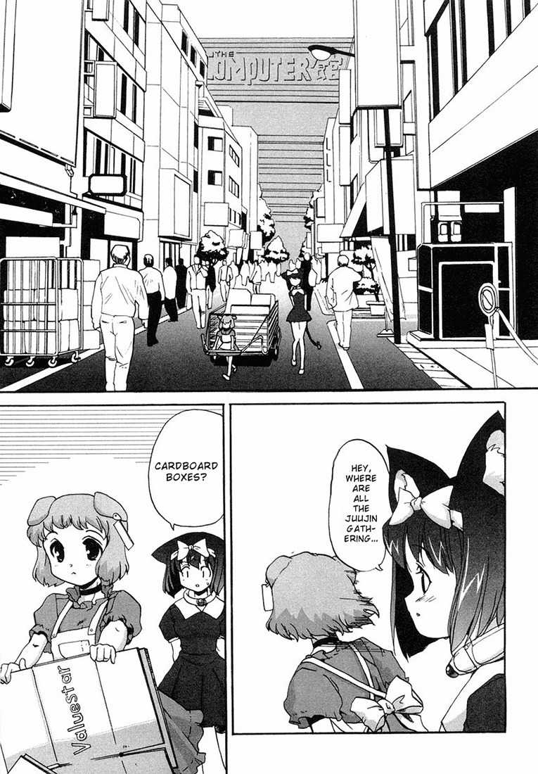 Mahou Shoujo Neko X Chapter 3 page 14 - Chapter 3: Dogs and Cardboard (1)