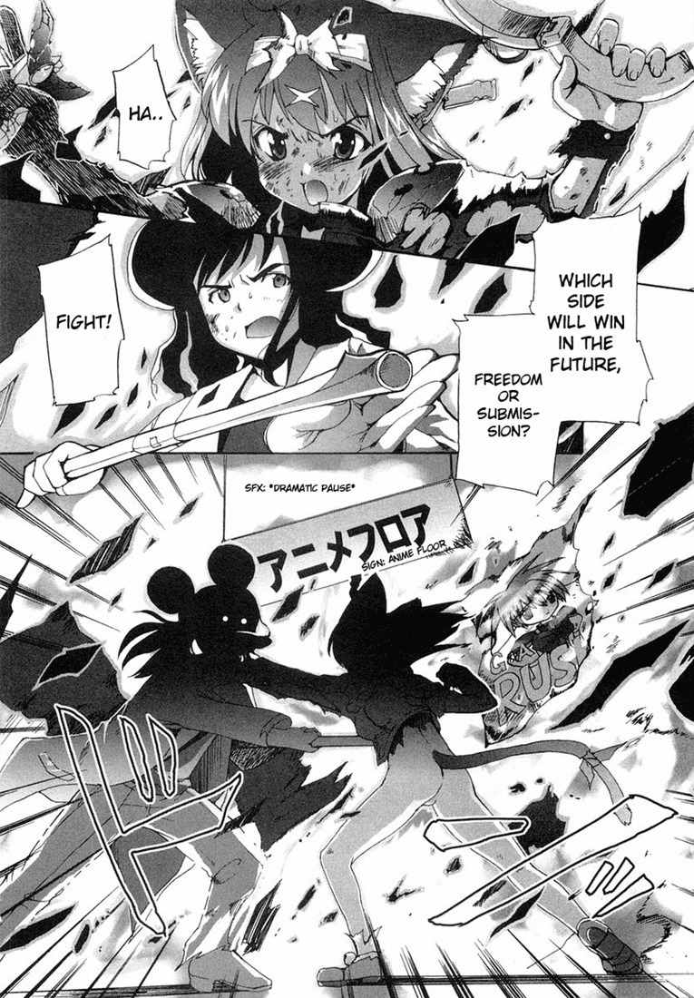 Mahou Shoujo Neko X Chapter 4 page 28 - Chapter 4: Dogs and Cardboard (2)