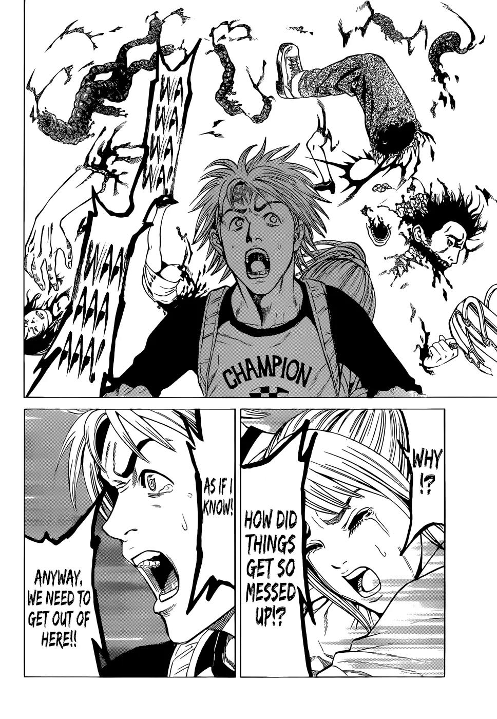 Mahou Shoujo of the End vs Hakaijuu vs Versus Earth Chapter 3 page 4 - Chapter 3: Chapter 3 of Panic!!