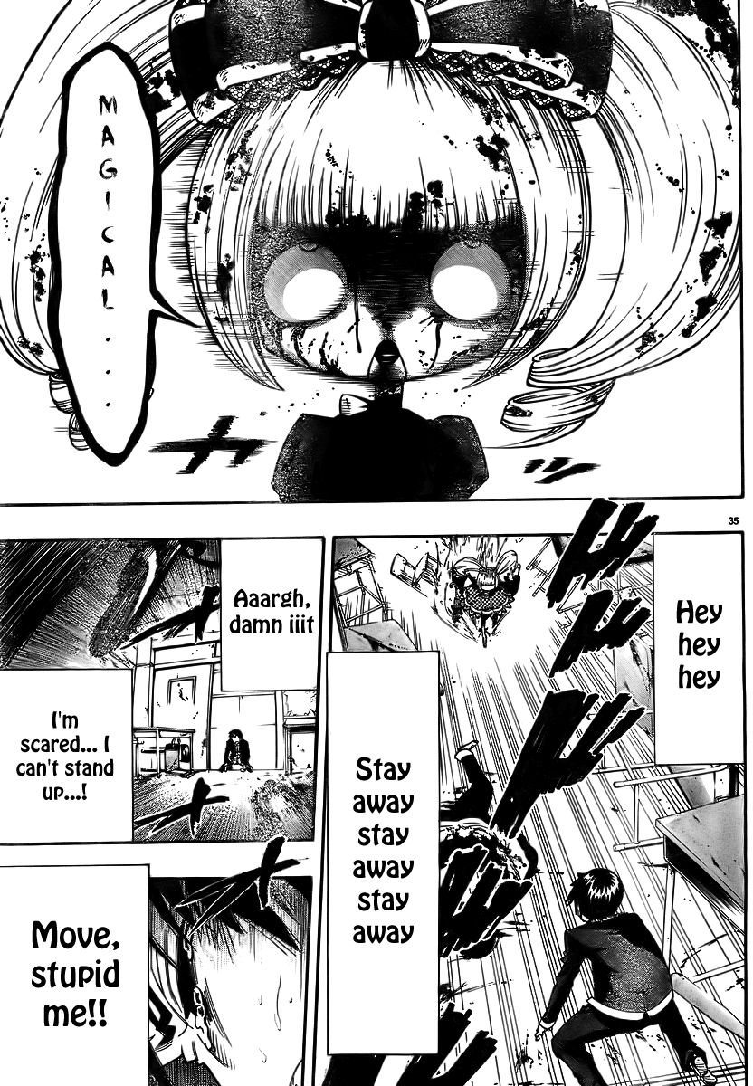 Mahou Shoujo of the End Chapter 1 page 35 - Chapter 1: Kiss For Salome