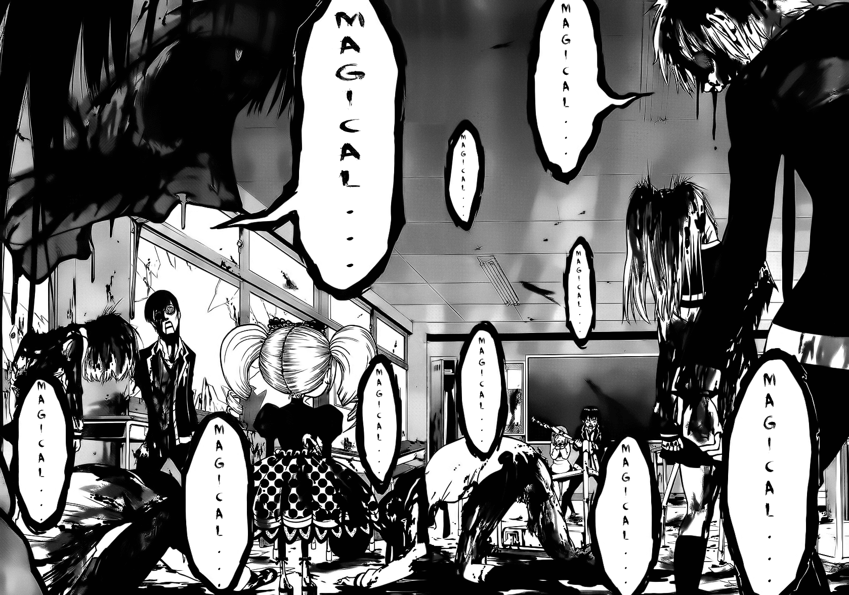 Mahou Shoujo of the End Chapter 2 page 22 - Chapter 2: Living Dead