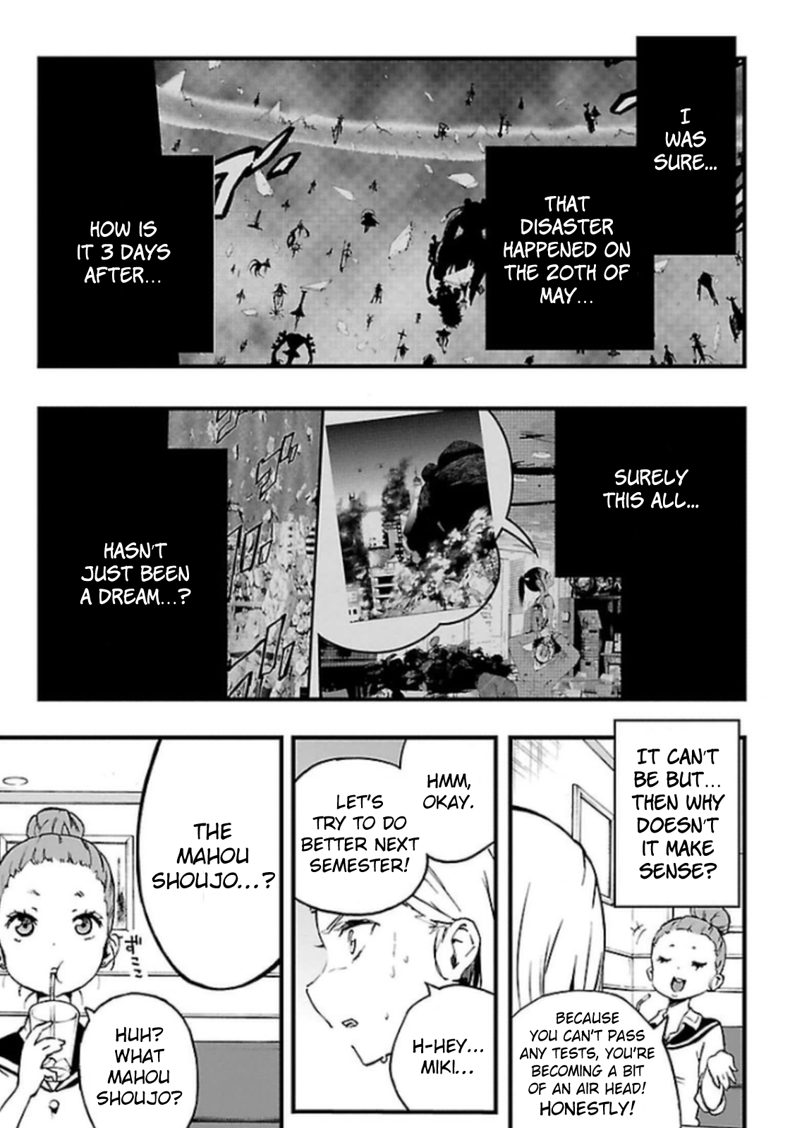 Mahou Shoujo of the End Chapter 21 page 13 - Chapter 21: Missing you