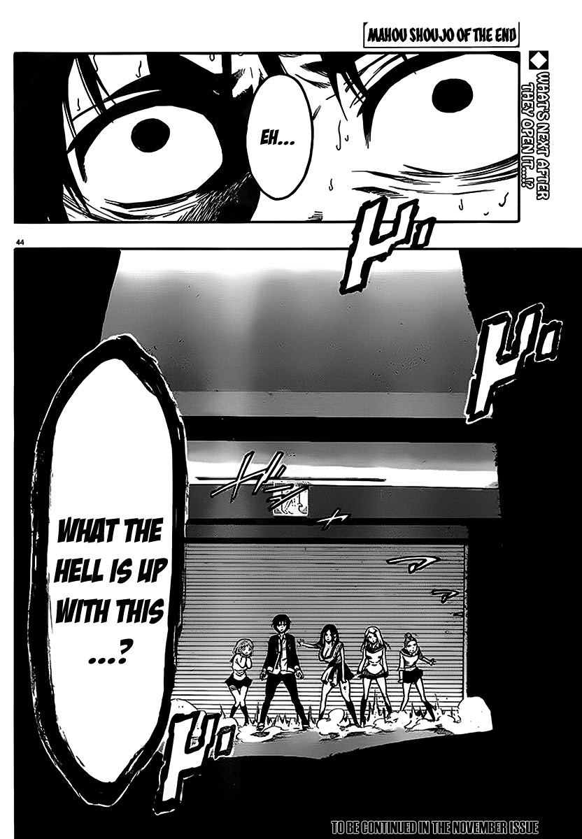 Mahou Shoujo of the End Chapter 4 page 44 - Chapter 4: Fortress