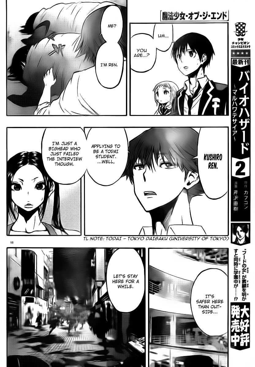 Mahou Shoujo of the End Chapter 5 page 14 - Chapter 5: Stay