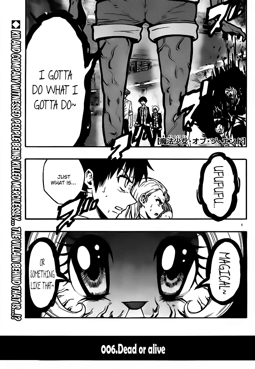 Mahou Shoujo of the End Chapter 6 page 1 - Chapter 6: Dead or Alive
